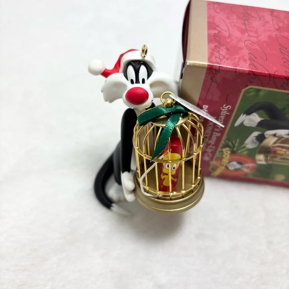 Looney Tunes Hallmark Keepsake Ornament‎ Sylvester's Bang-Up Gift